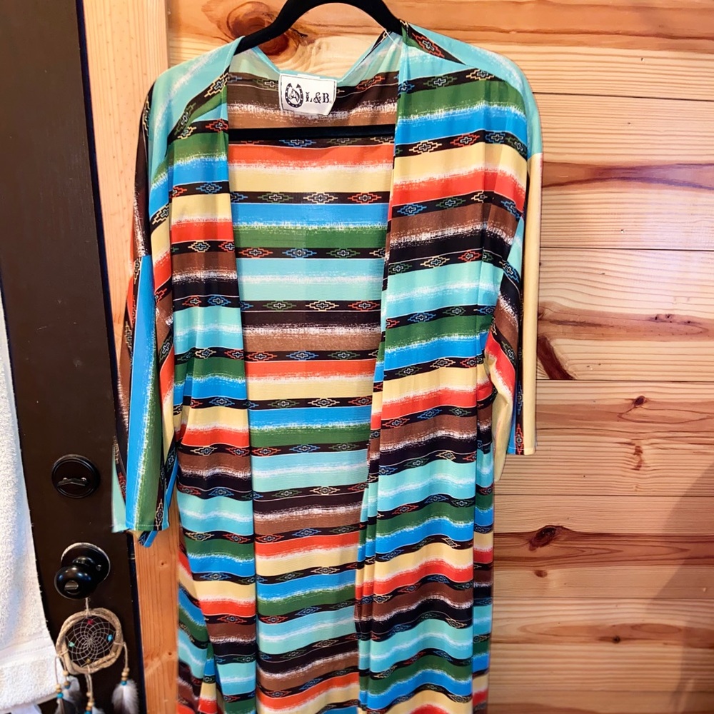 Size Large Serape Duster